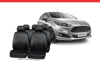 Imagem do produto PROMOÇÃO! - Capa de Couro Grancouro para Banco do Ford Fiesta 2014/... - Cod. 13332